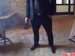 Arab whore gets banged from behind by the long cock